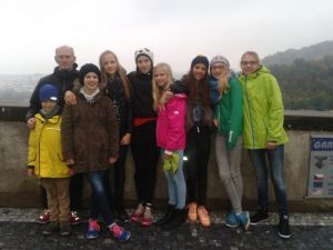 Die Trainingsgruppe in Prag