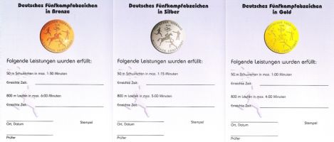 Deutsches Fünfkampfabzeichen für Kinder